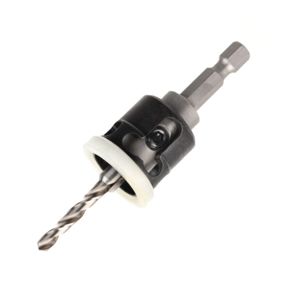 Fraisoir avec butée de profondeur Quick Lock + 2 Forets