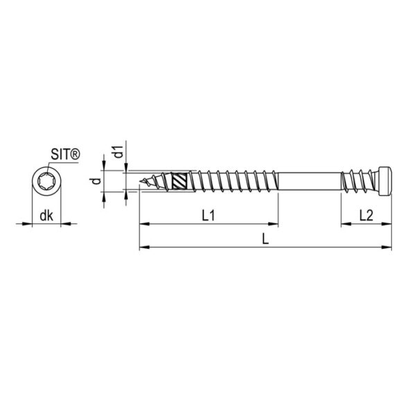 Pack Vis RT Uni Terrasse 5x50mm A2 – Image 2